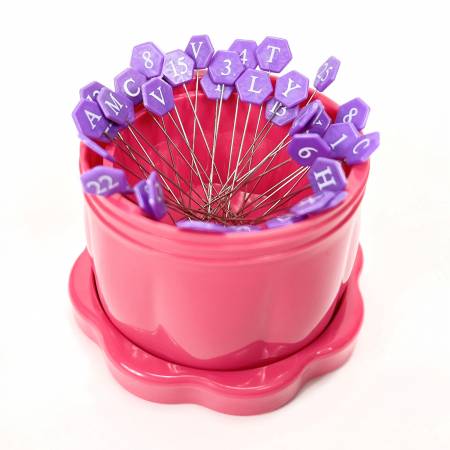 The Gypsy Quilter Small Magnetic Pin Cup designed by Purple Hobbies